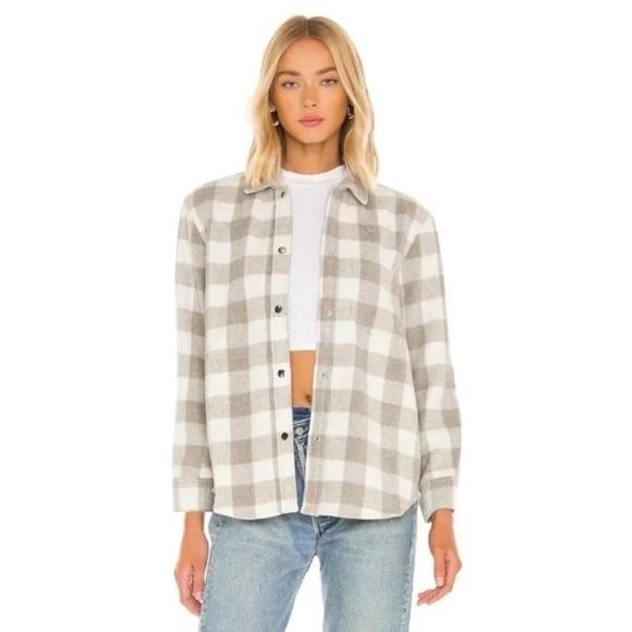 Rails Jackets & Blazers - Rails Tripp Checked Flannel Shirt Jacket